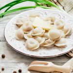 Teigtaschen mit Fleisch